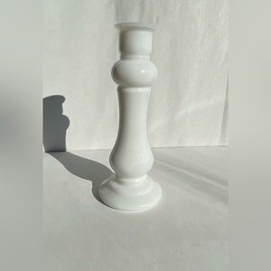 E.O Brody Milk Glass Vase